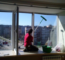Мытье окон в однокомнатной квартире Называевск